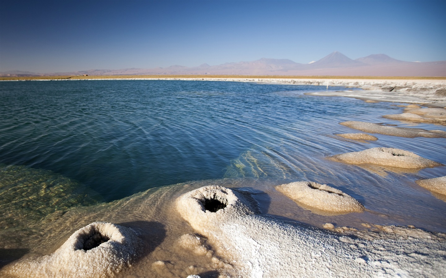 Dead Sea beautiful scenery HD wallpapers #14 - 1440x900