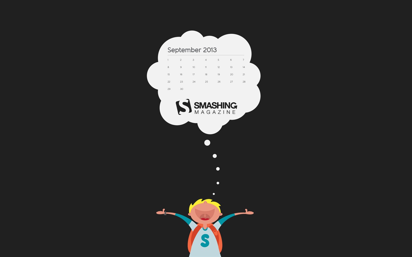 September 2013 Calendar wallpaper (2) #3 - 1440x900