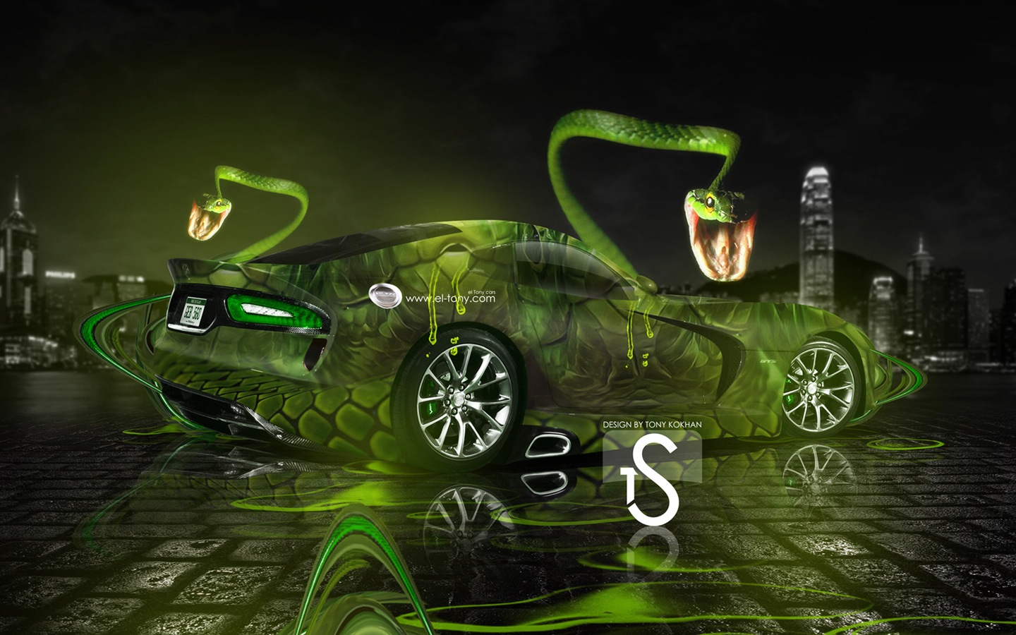 Creative fond d'écran de conception de voiture de rêve, Faune automobile #15 - 1440x900