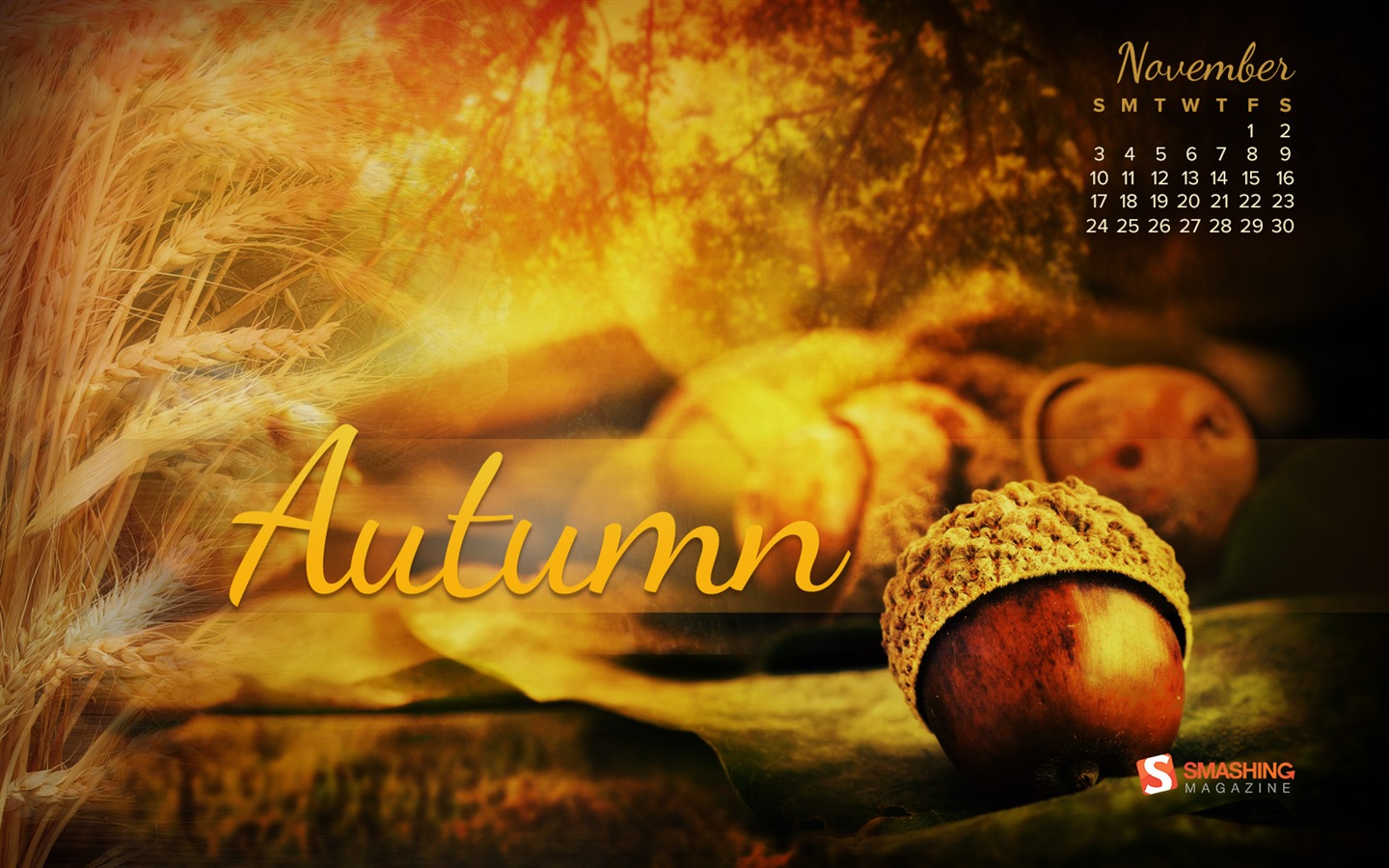 November 2013 Calendar wallpaper (2) #8 - 1440x900