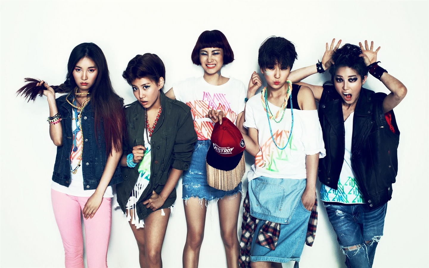 GLAM 韓國音樂女孩組合 高清壁紙 #16 - 1440x900
