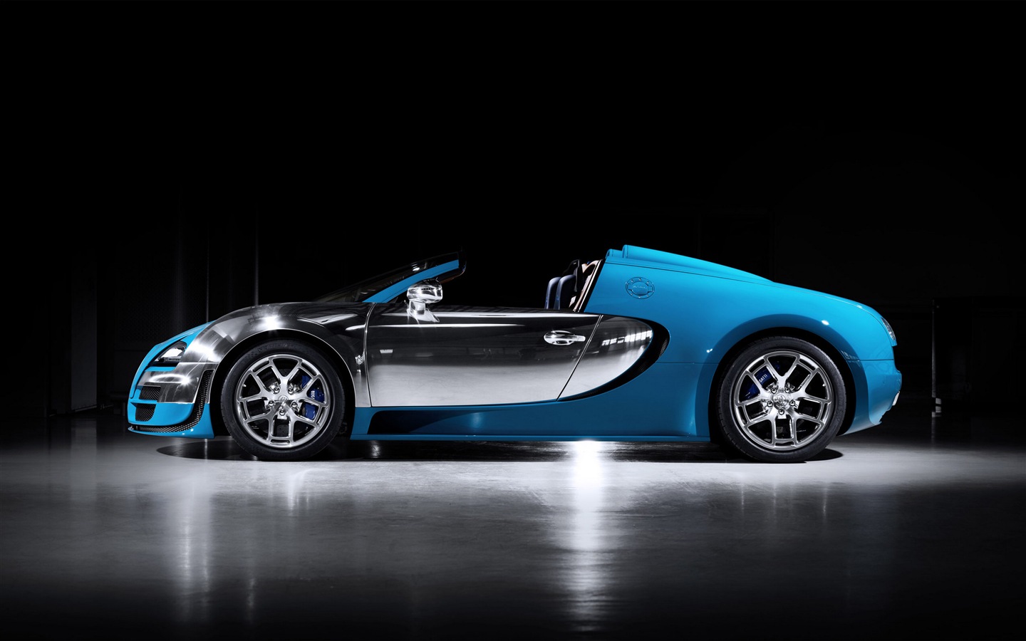 2013 Bugatti Veyron 16.4 Grand Sport Vitesse Supersportwagen HD Wallpaper #6 - 1440x900