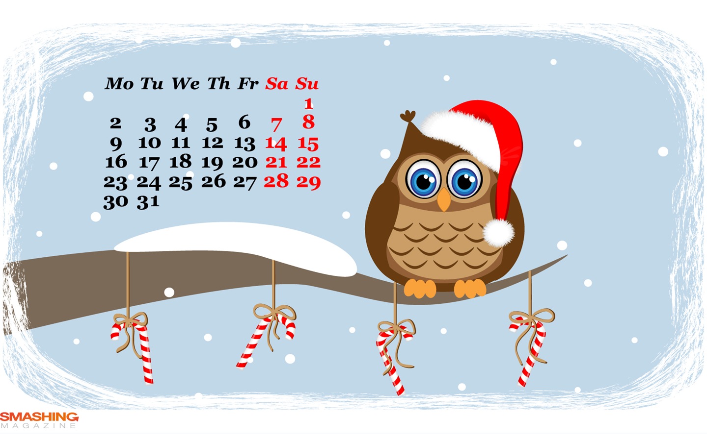 Dezember 2013 Kalender Wallpaper (1) #14 - 1440x900