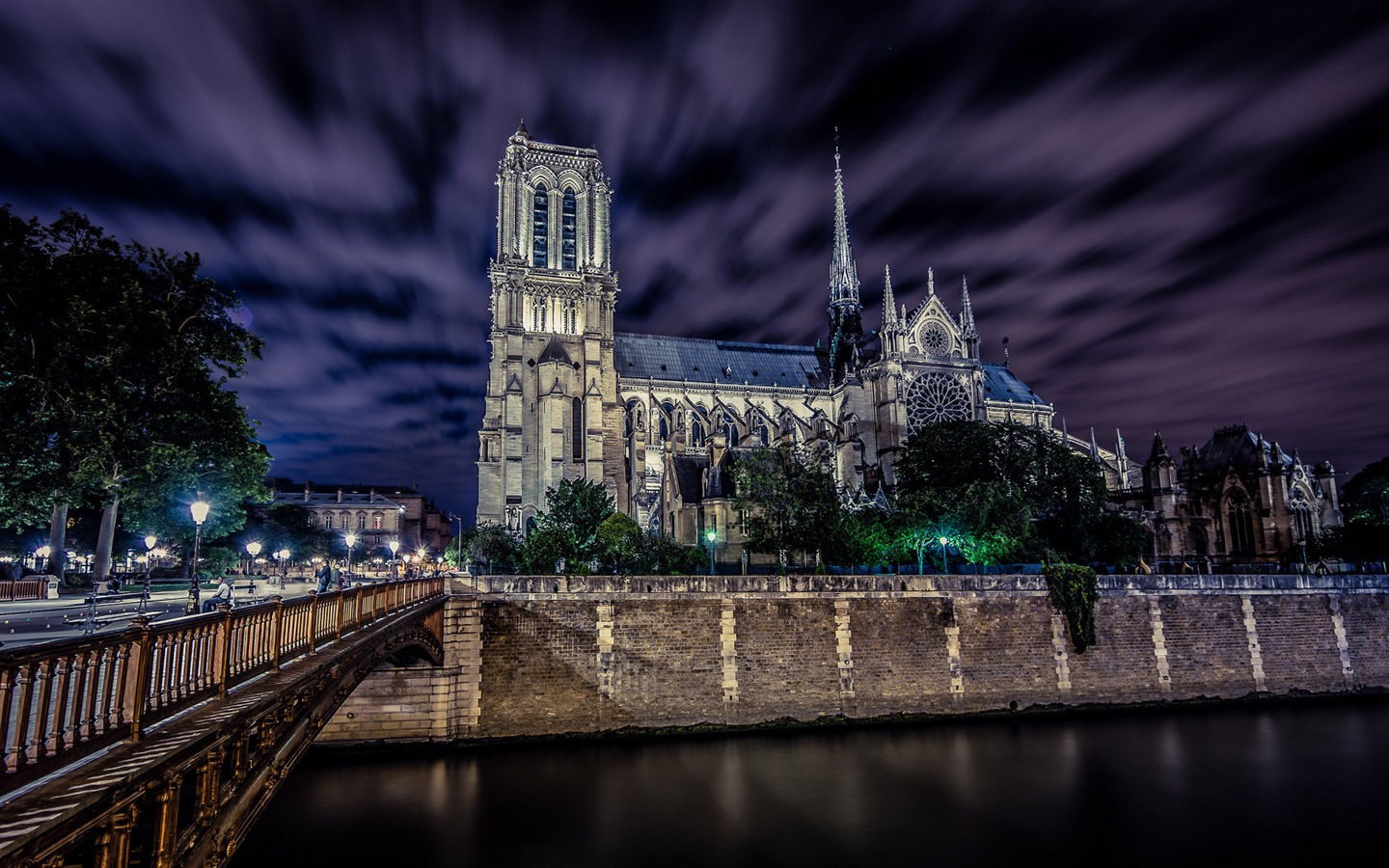 Notre Dame HD Tapety na plochu #5 - 1440x900