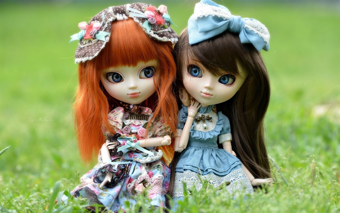 Krásné Super Dollfie hračky dívky HD Tapety na plochu #3 - 1440x900
