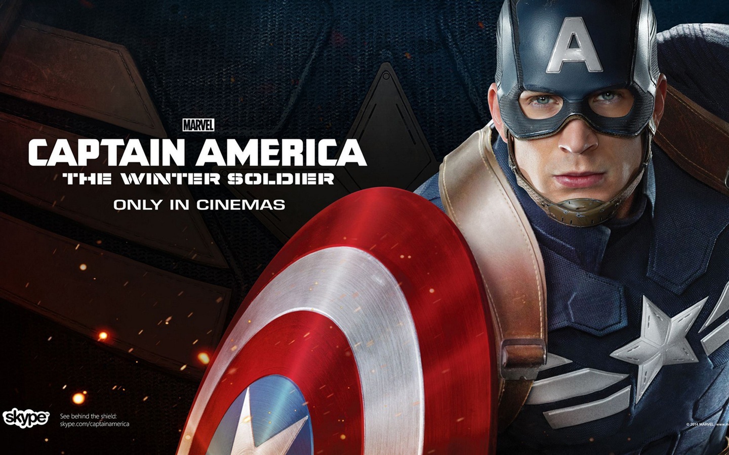 Captain America: The Winter Soldier fondos de pantalla HD #11 - 1440x900
