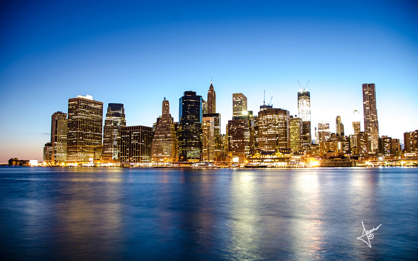 ニューヨークの都市景観、Microsoft Windowsの8 HDの壁紙 #12 - 1440x900