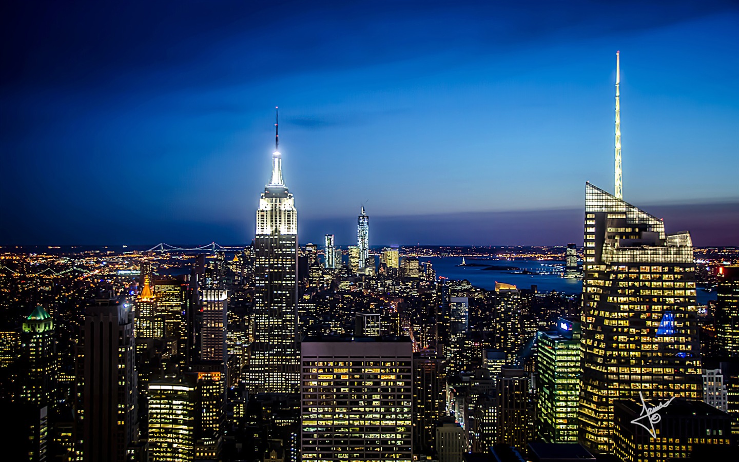 ニューヨークの都市景観、Microsoft Windowsの8 HDの壁紙 #15 - 1440x900