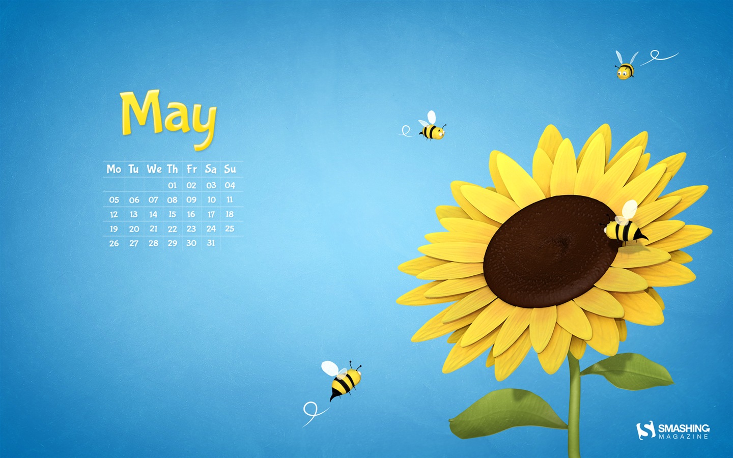 2014年5月 月曆壁紙(二) #17 - 1440x900
