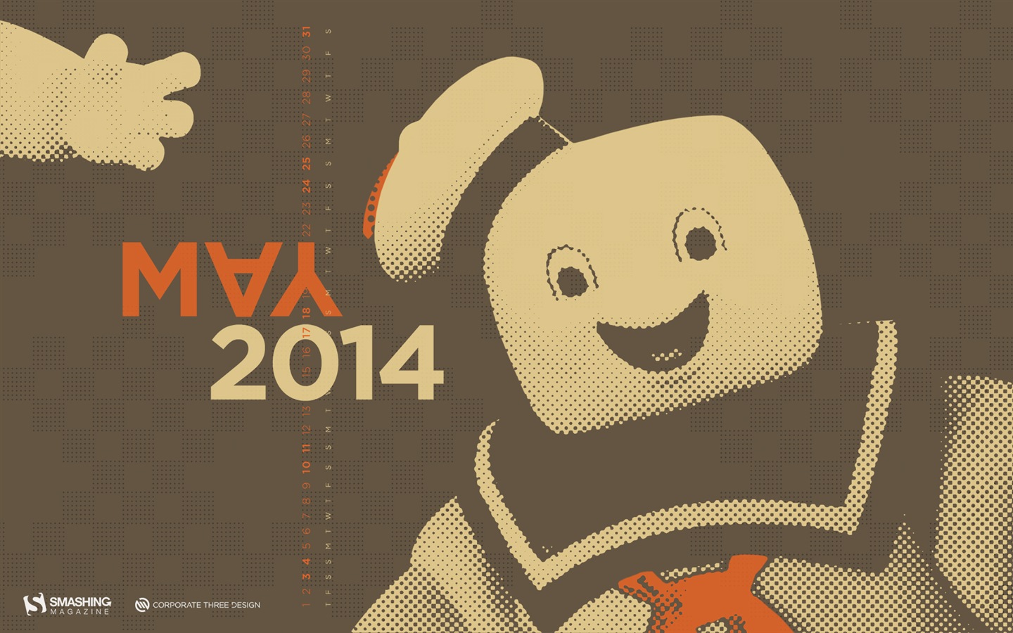 2014年5月 月曆壁紙(二) #19 - 1440x900