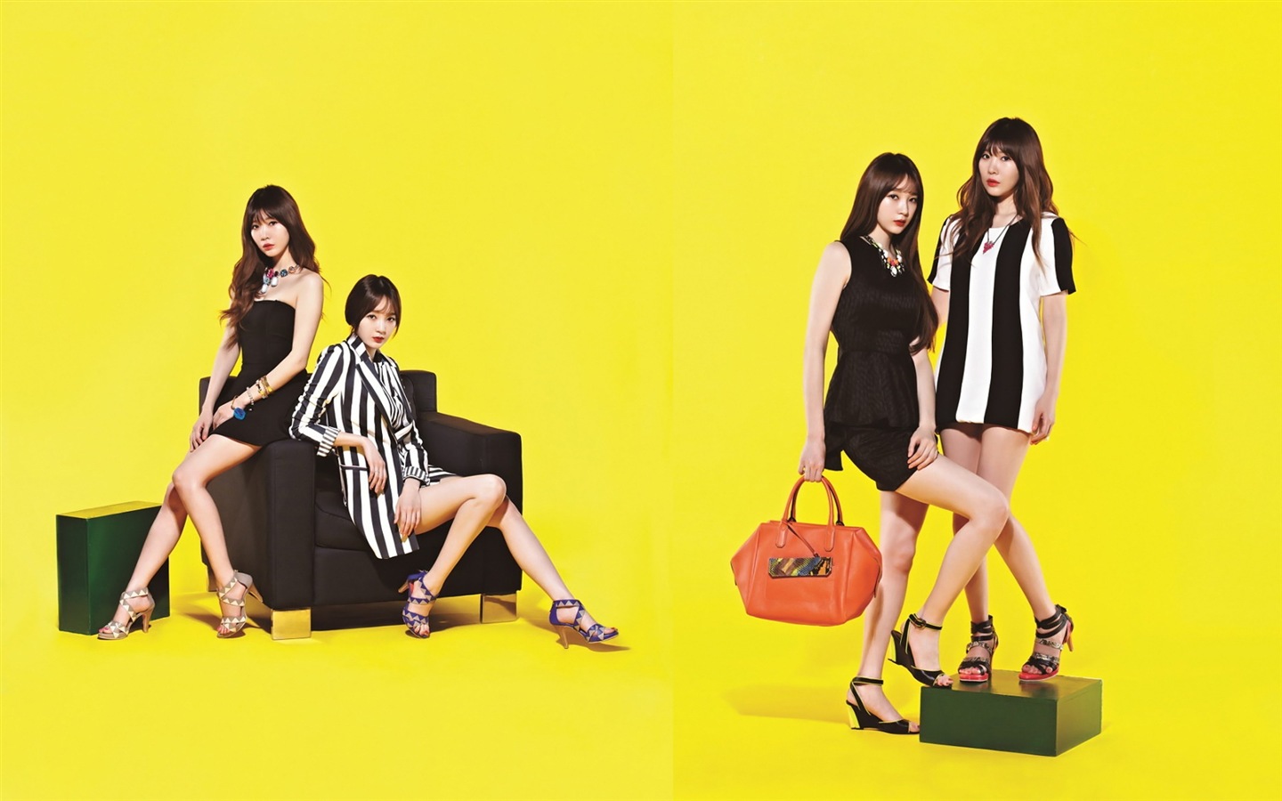 Davichi, Korean Girl-Group-Duo, HD-Hintergrundbilder #7 - 1440x900