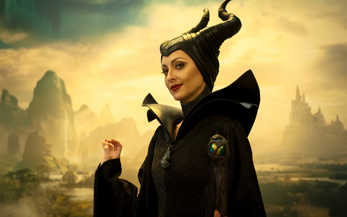 Maleficent 黑魔女：沉睡魔咒2014 高清電影壁紙 #11 - 1440x900