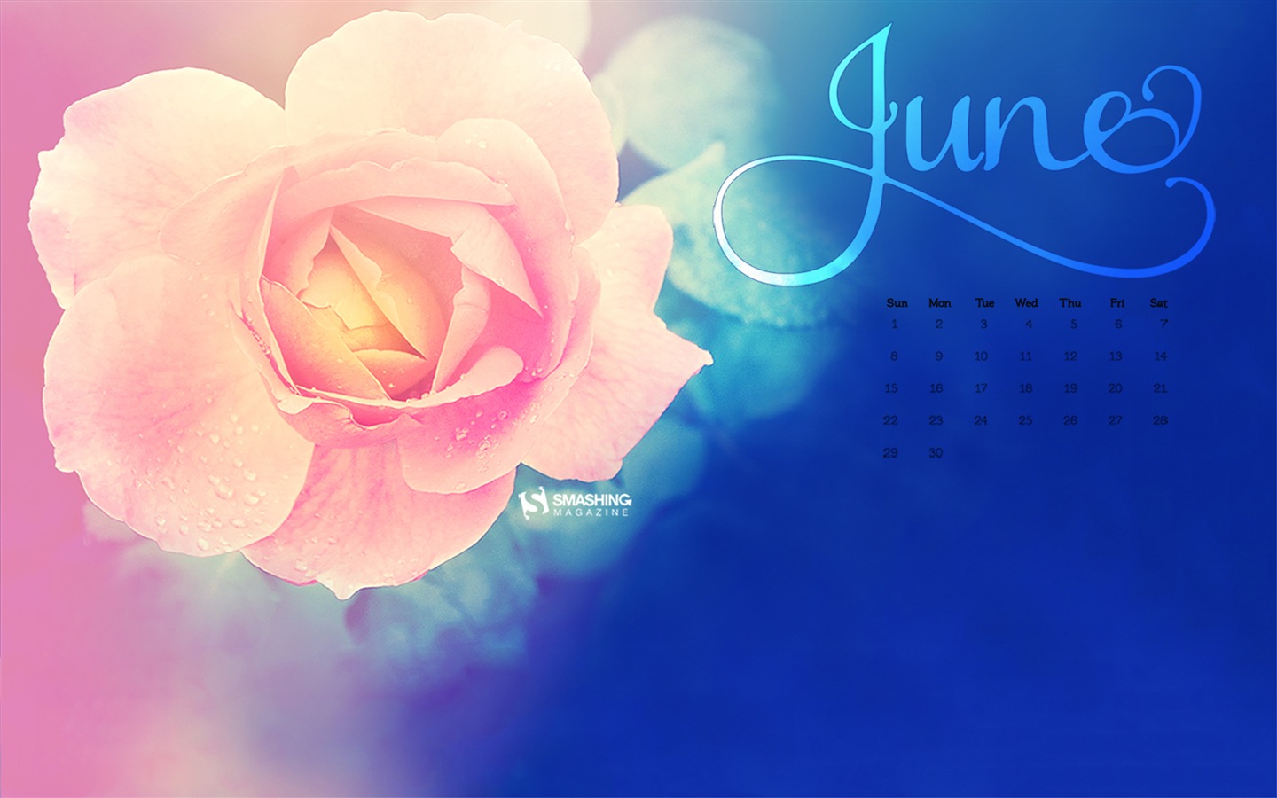 Juni 2014 Kalender Wallpaper (2) #5 - 1440x900