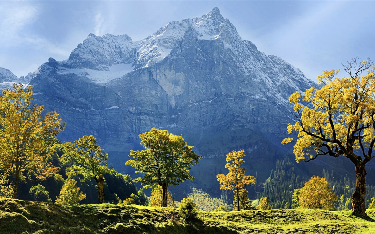 Paysage européen, Windows 8 fonds d'écran widescreen panoramique #9 - 1440x900