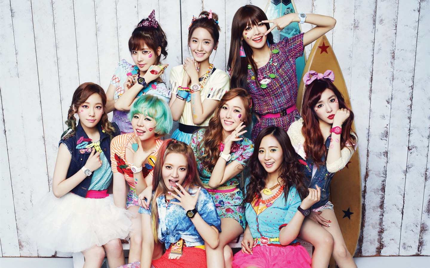 少女時代 Casio Kiss Me Baby-G 壁紙專輯 #1 - 1440x900