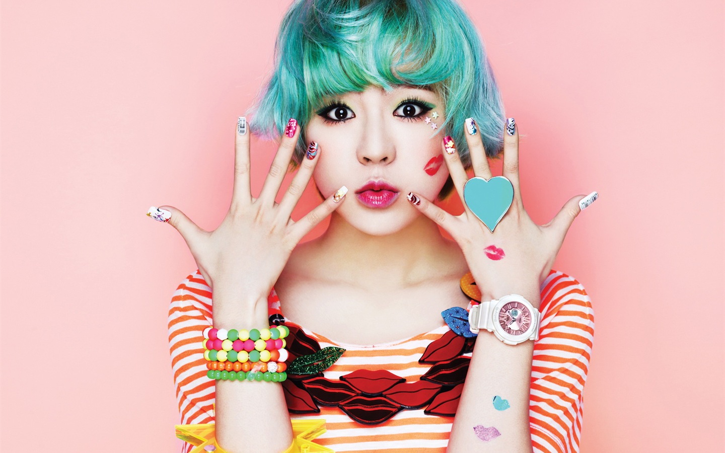 少女時代 Casio Kiss Me Baby-G 壁紙專輯 #6 - 1440x900