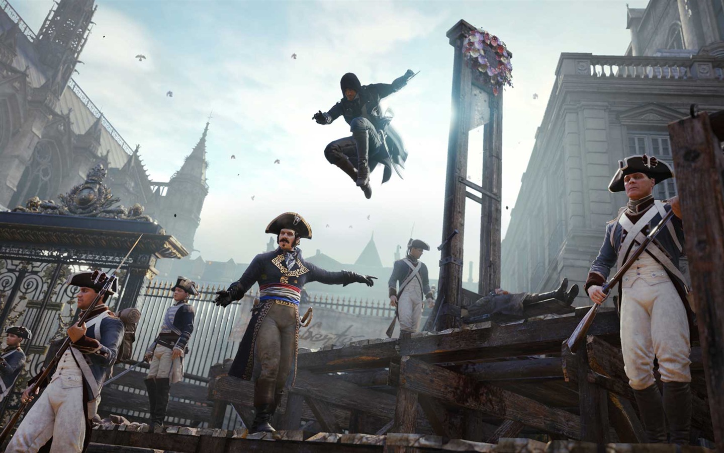 2014 Assassin's Creed: Unity 刺客信條：大革命高清壁紙 #2 - 1440x900