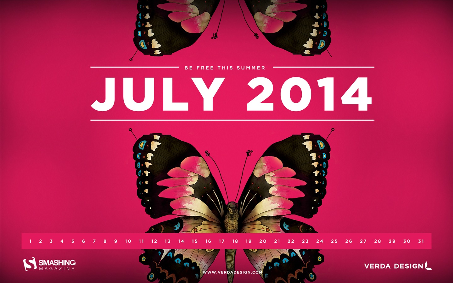 Juli 2014 Kalender Wallpaper (1) #1 - 1440x900