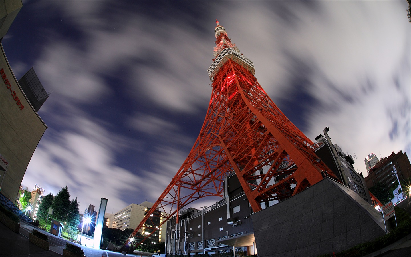 Město Japonska krásná krajina, Windows 8 téma Tapety na plochu #15 - 1440x900