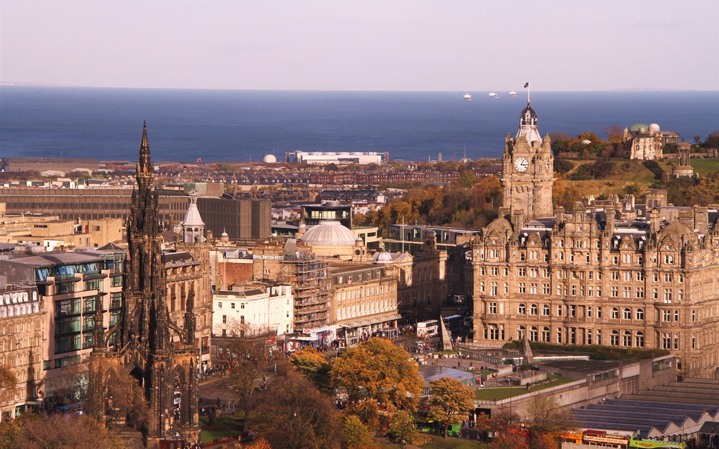 Hermosa ciudad de Edimburgo, Escocia, fondos de pantalla de alta definición #7 - 1440x900
