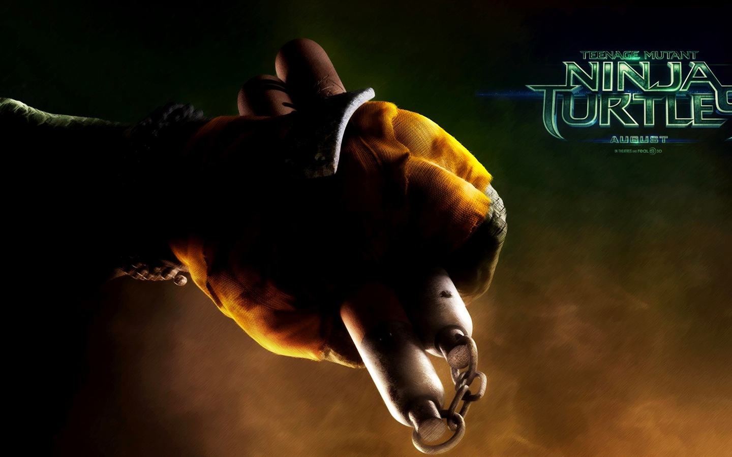 2014 Teenage Mutant Ninja Turtles HD film tapety #7 - 1440x900