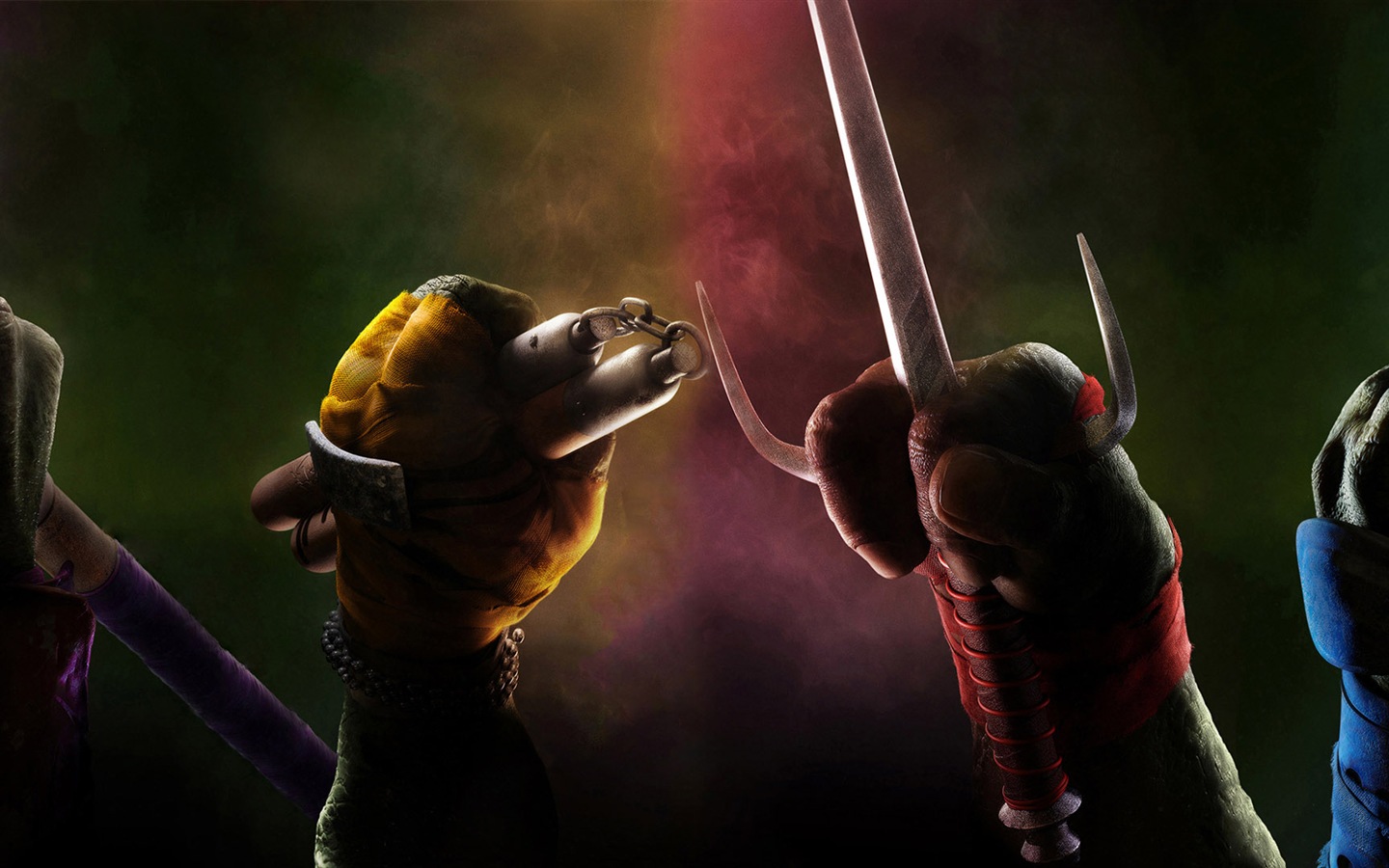 2014 teenage mutant ninja turtles 忍者神龟 高清影视壁纸17 - 1440