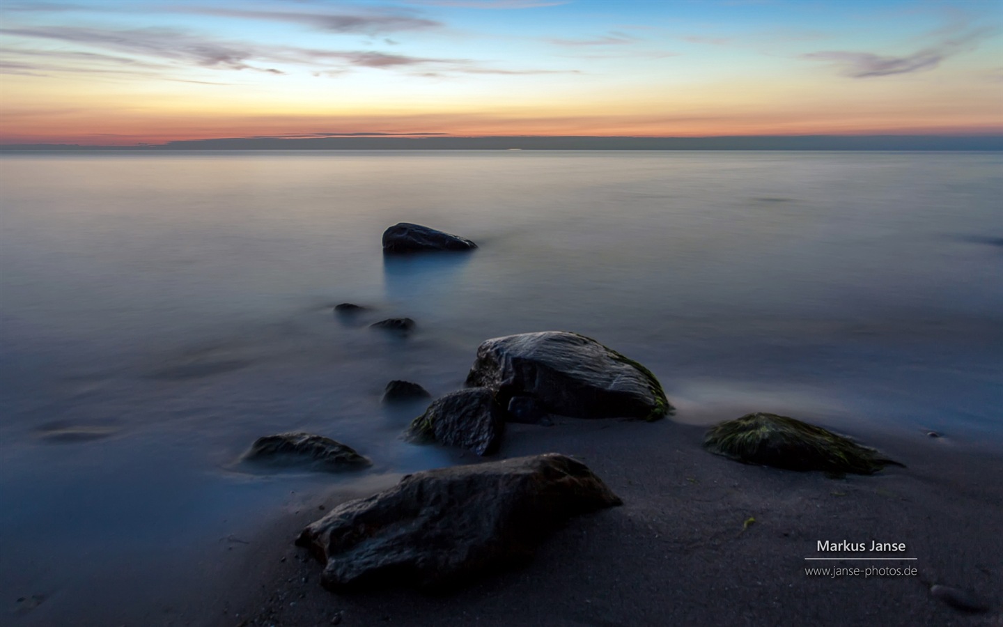 德国美丽的海岸风景，Windows 8 高清壁纸2 - 1440x900