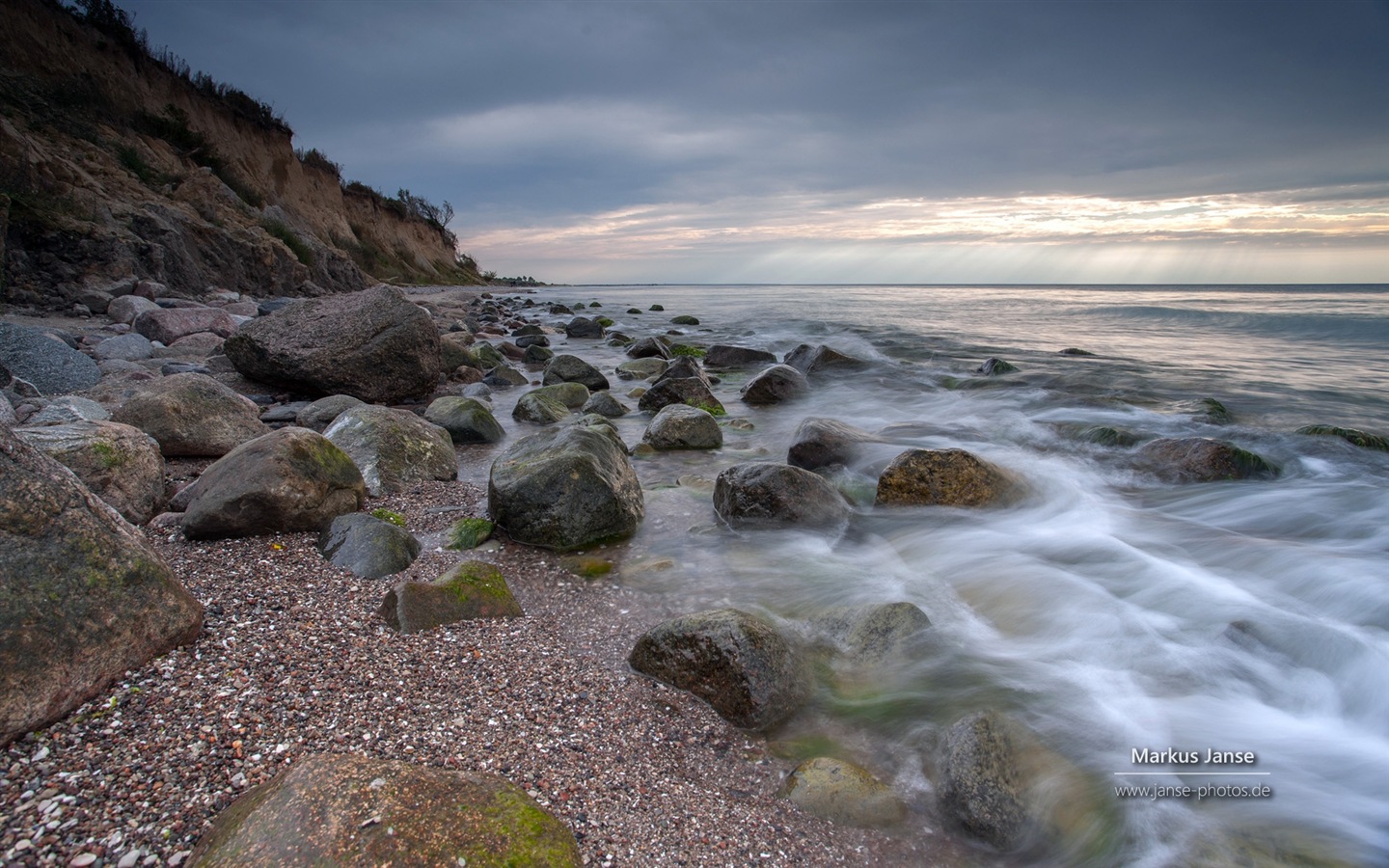 德国美丽的海岸风景，Windows 8 高清壁纸15 - 1440x900