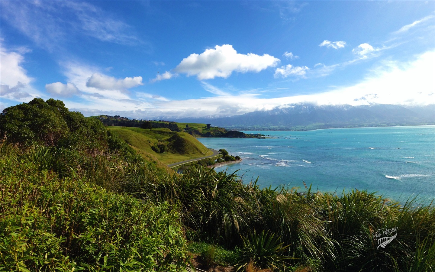 Magnifique paysage de la Nouvelle-Zélande, Windows 8 fonds d'écran thématiques #7 - 1440x900