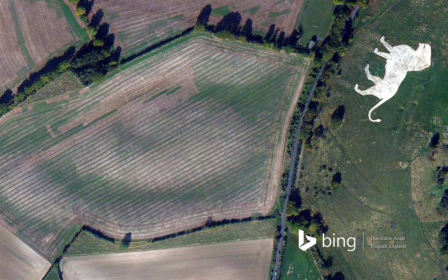 Microsoft Bing HD Wallpapers: Luftaufnahme von Europa #5 - 1440x900