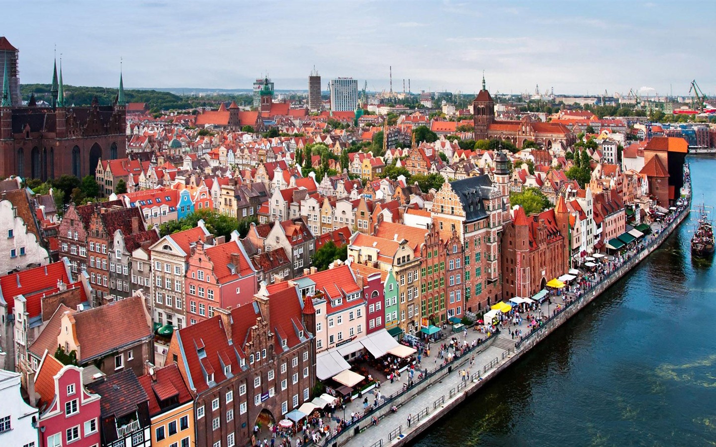 ストックホルム、スウェーデン、都市の風景の壁紙 #7 - 1440x900