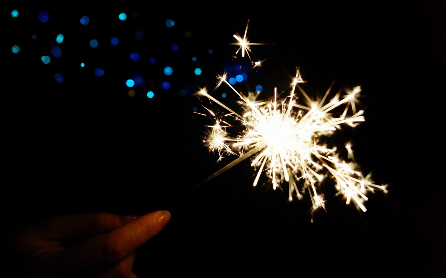 La belleza del cielo nocturno, fuegos artificiales hermosos fondos de pantalla #24 - 1440x900