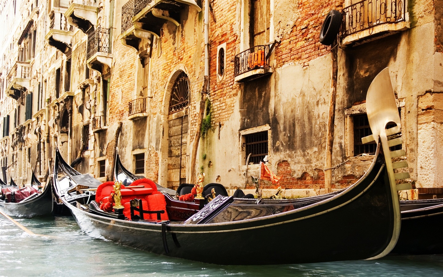 Belle Watertown, Venise fonds d'écran HD #8 - 1440x900