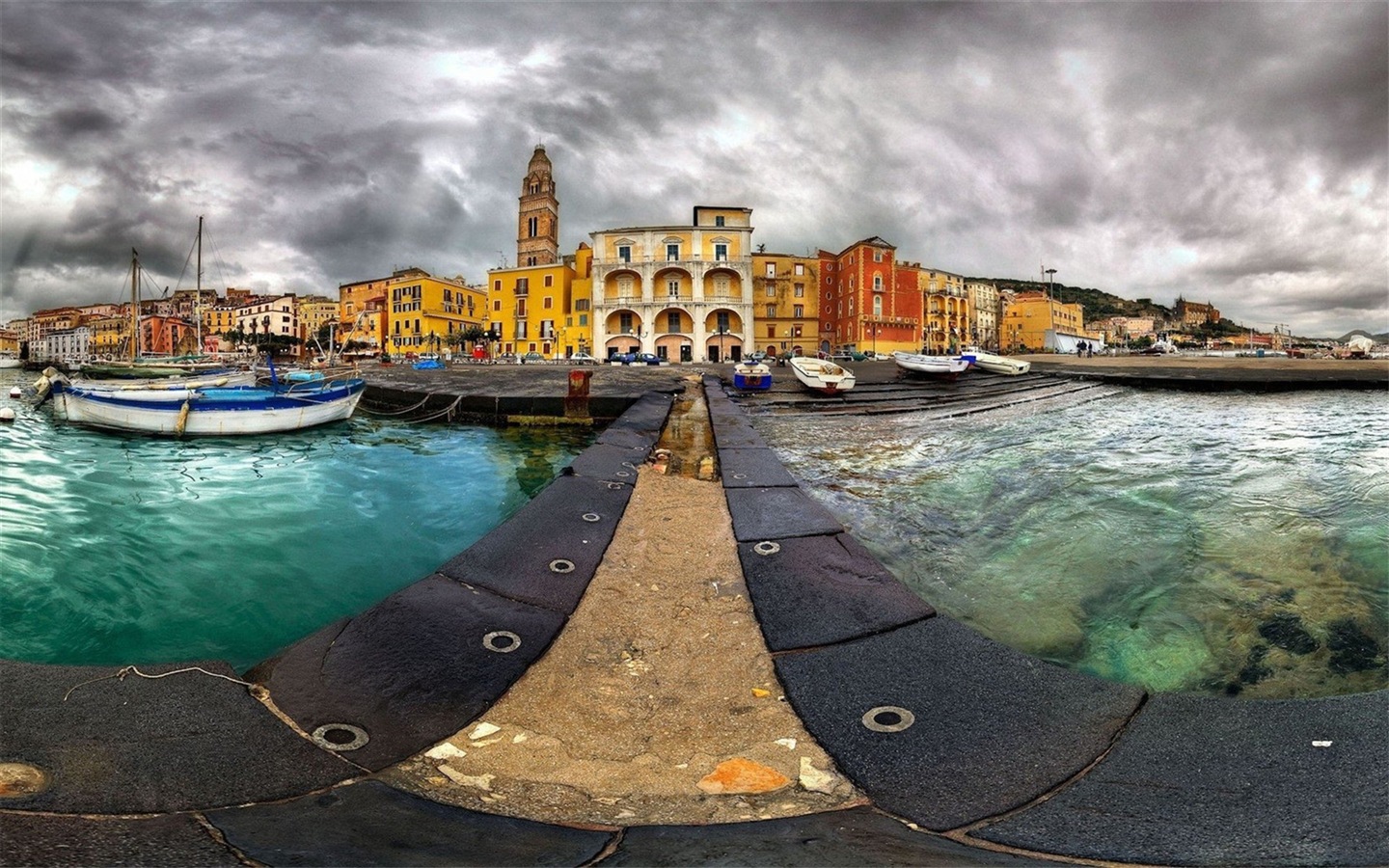 Belle Watertown, Venise fonds d'écran HD #18 - 1440x900