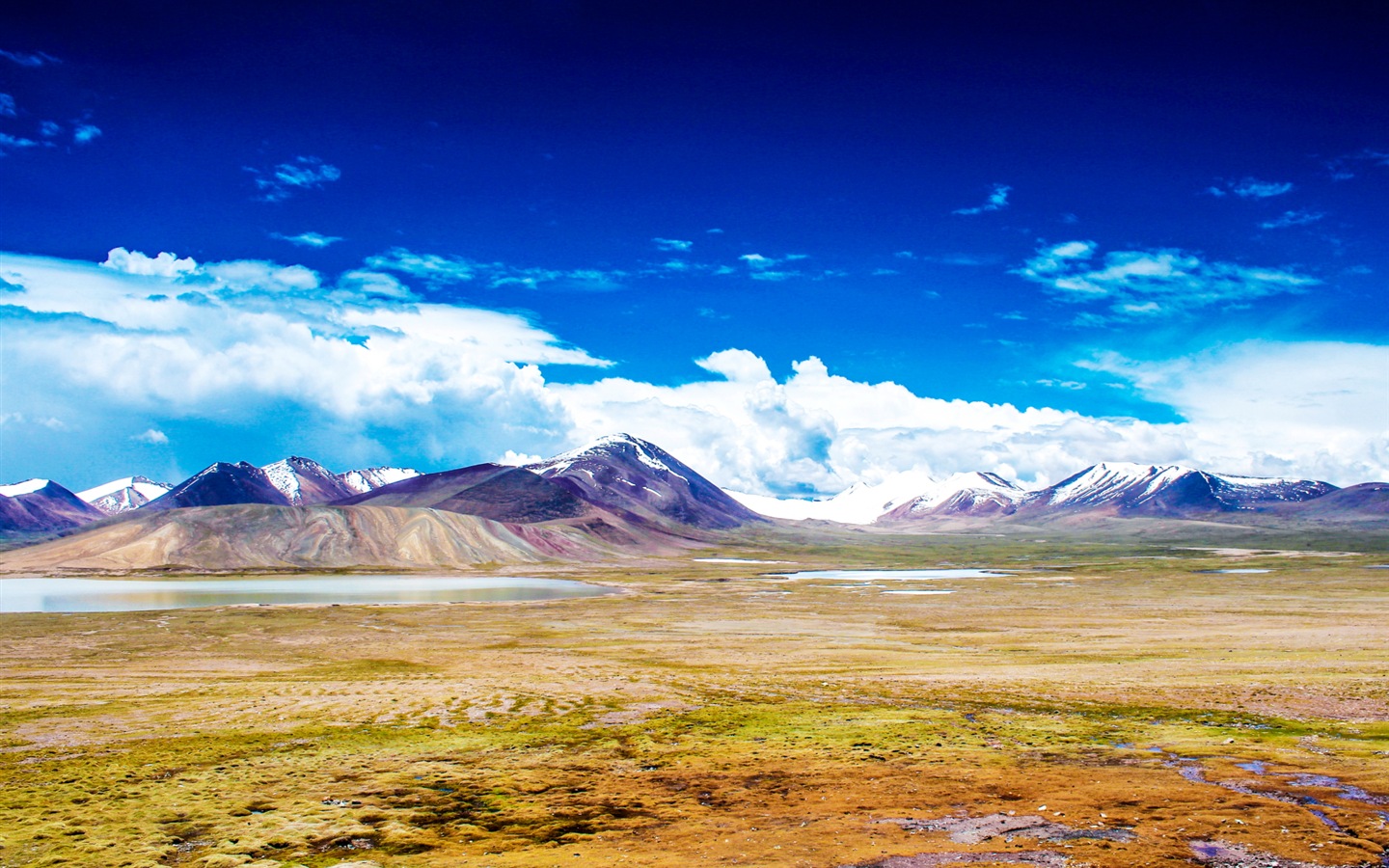 Qinghai Plateau krásné scenérie tapety #1 - 1440x900