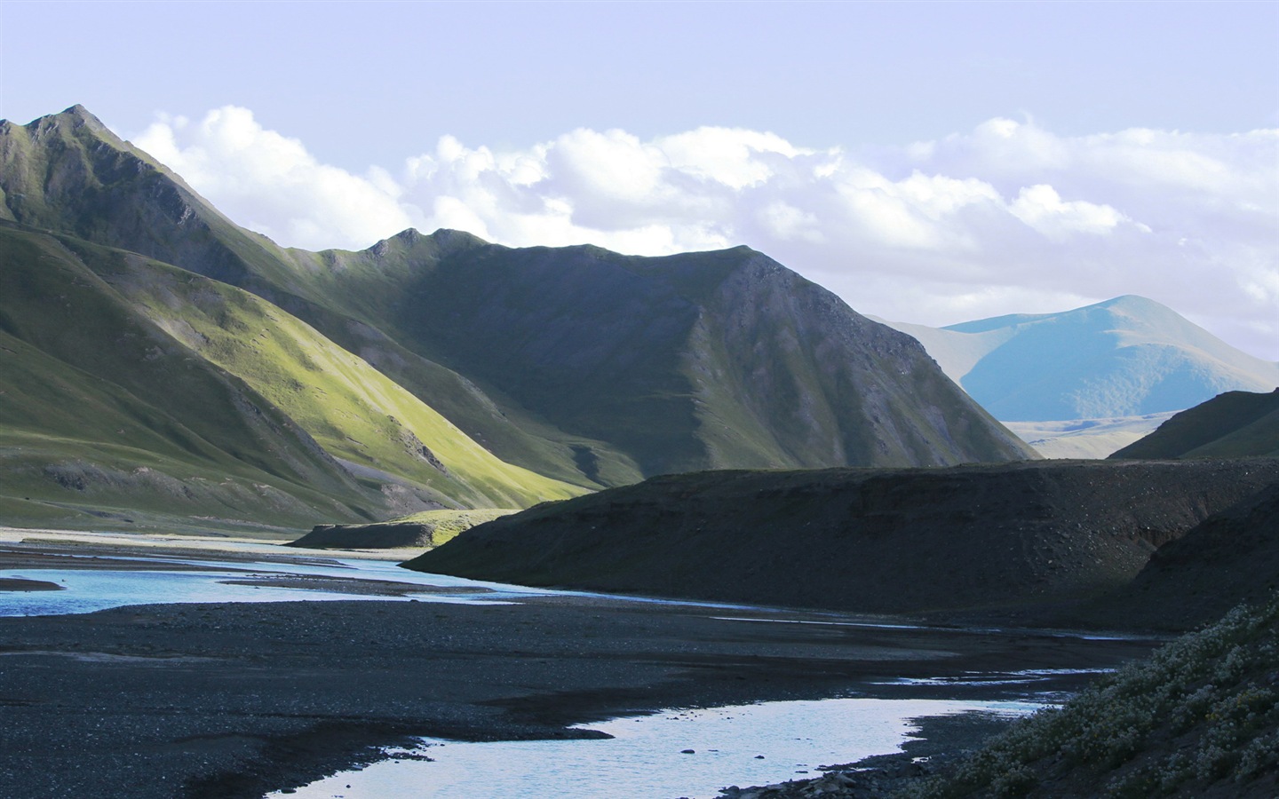 Qinghai Plateau krásné scenérie tapety #5 - 1440x900