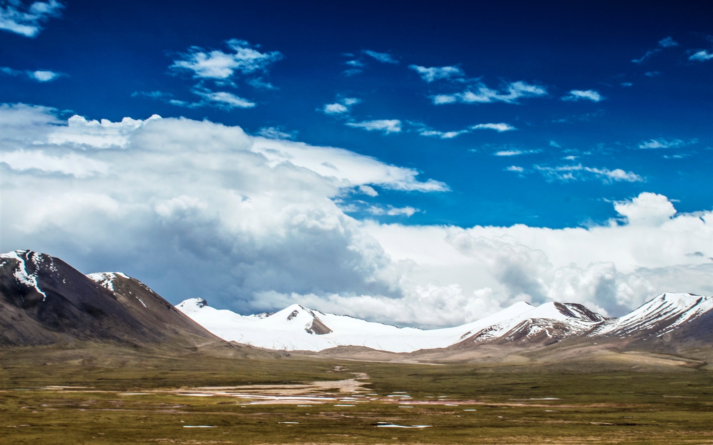 Qinghai Plateau krásné scenérie tapety #12 - 1440x900