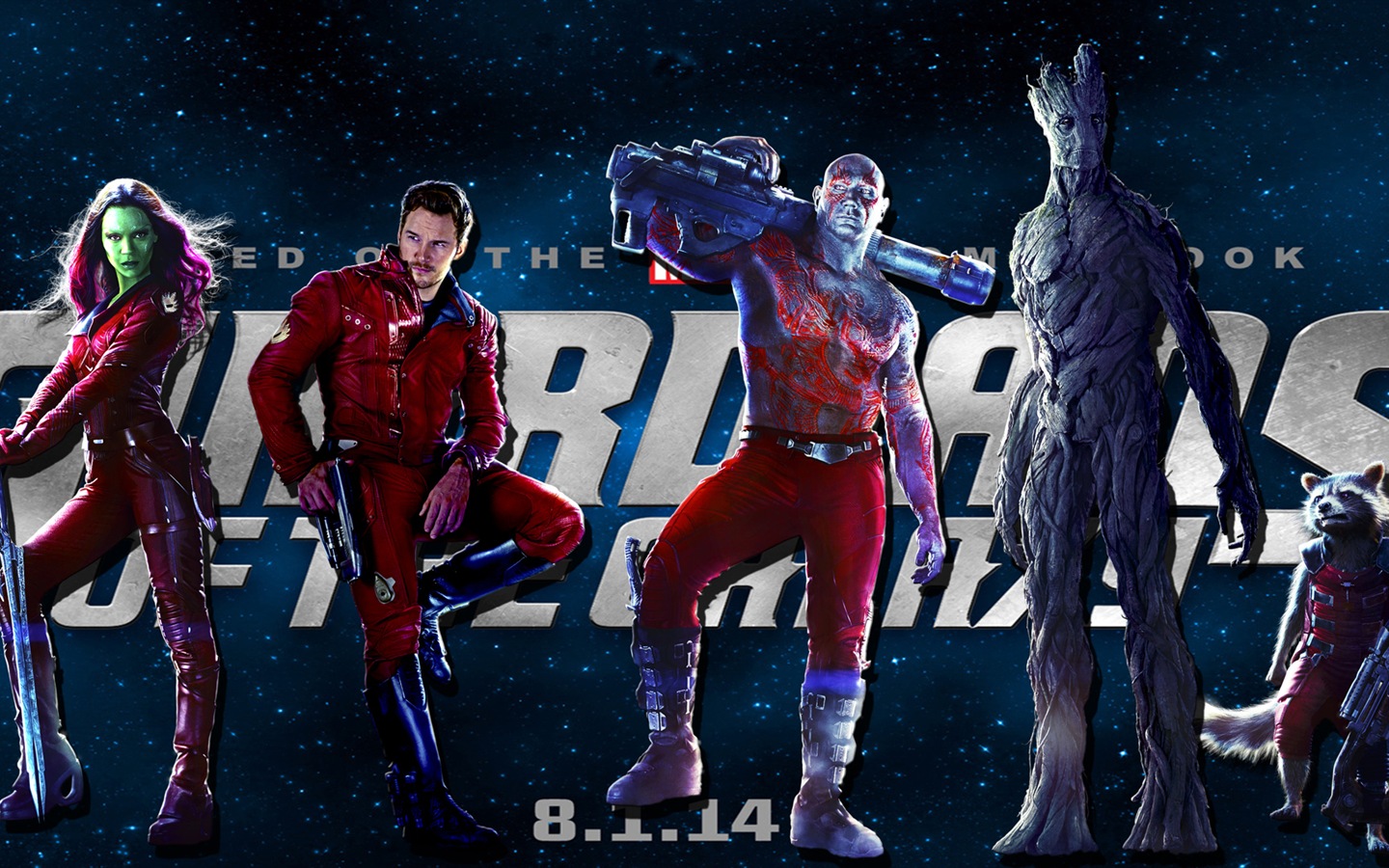 Guardians of the Galaxy 2014 HD movie wallpapers #3 - 1440x900