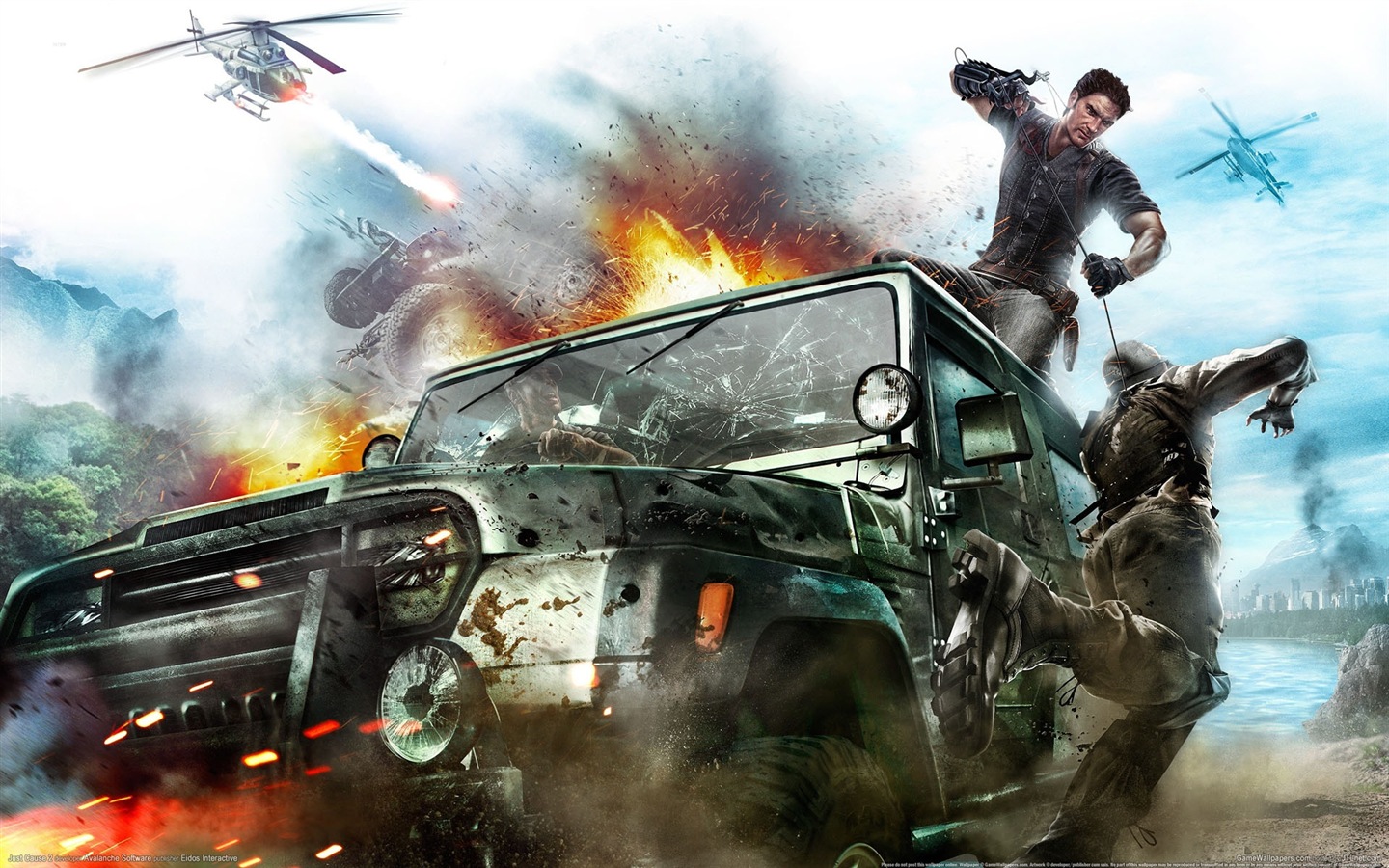 Just Cause 3 正当防卫3 高清游戏壁纸6 - 1440x900