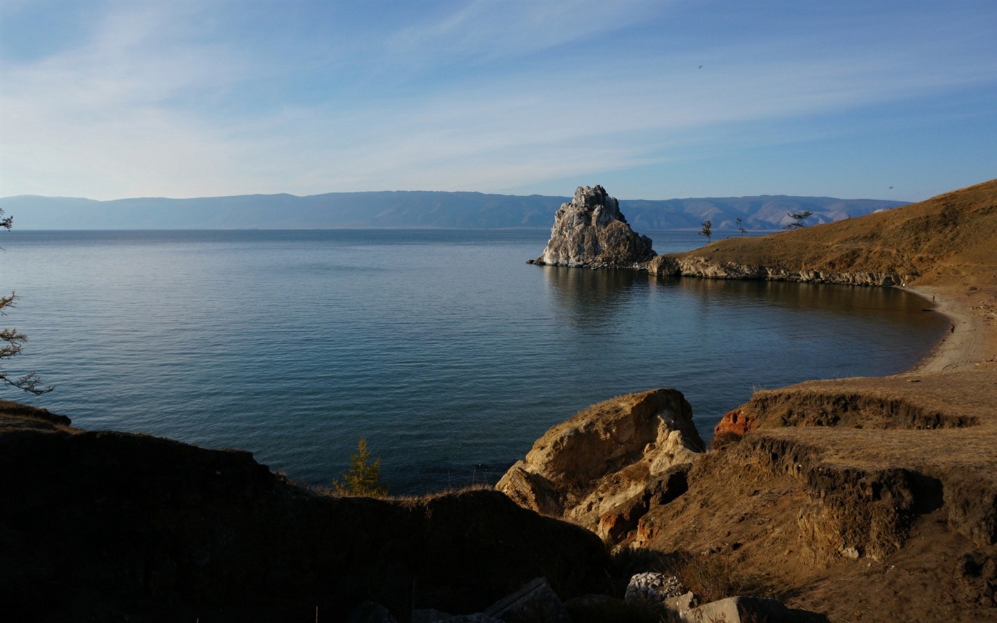 Lago Baikal en Rusia, fondos de pantalla paisaje HD #13 - 1440x900