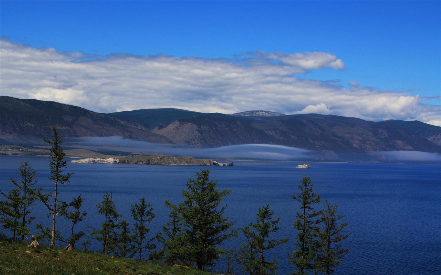 Lago Baikal en Rusia, fondos de pantalla paisaje HD #14 - 1440x900