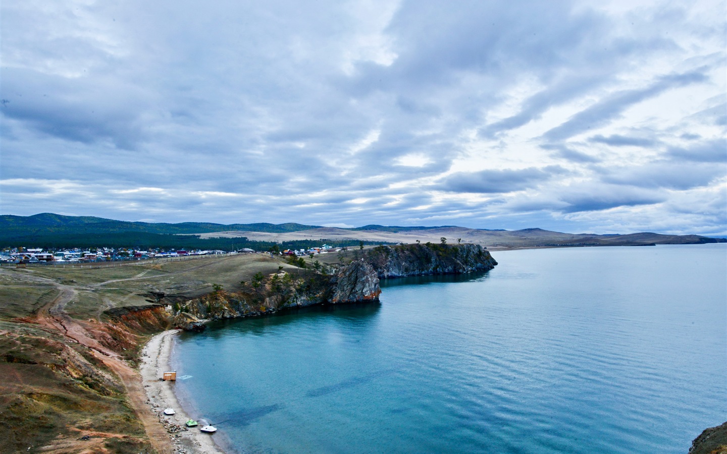 贝加尔湖 俄罗斯风景 高清壁纸18 - 1440x900