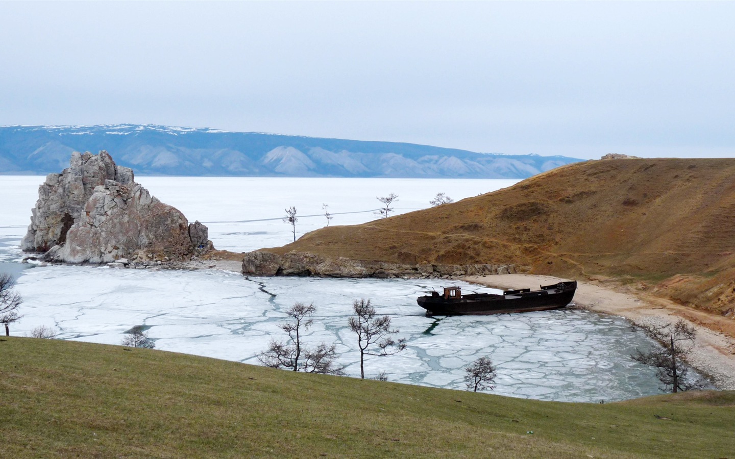 Lago Baikal en Rusia, fondos de pantalla paisaje HD #19 - 1440x900