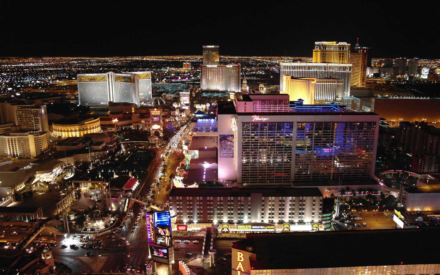 Beautiful night in Las Vegas HD wallpapers #19 - 1440x900