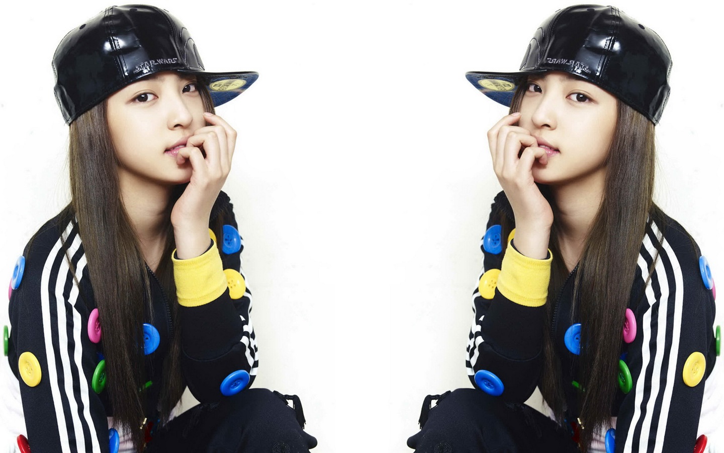 5Dolls Korean girls combination HD wallpapers #8 - 1440x900