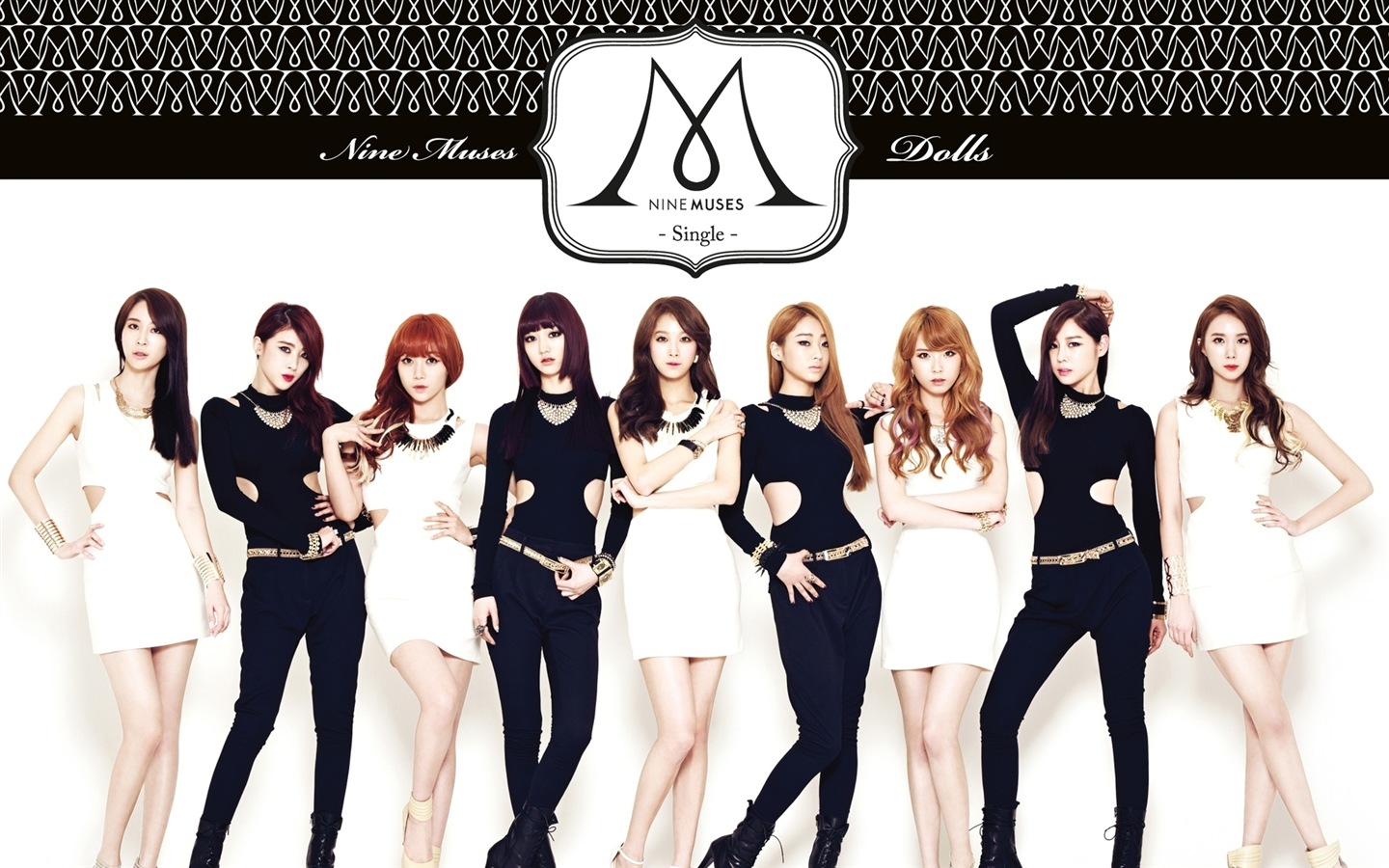 Groupe de fille coréenne Nine Muses HD Wallpapers #15 - 1440x900