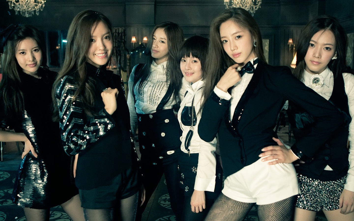 T-ARA Music Group, filles coréenne fond d'écran HD #22 - 1440x900