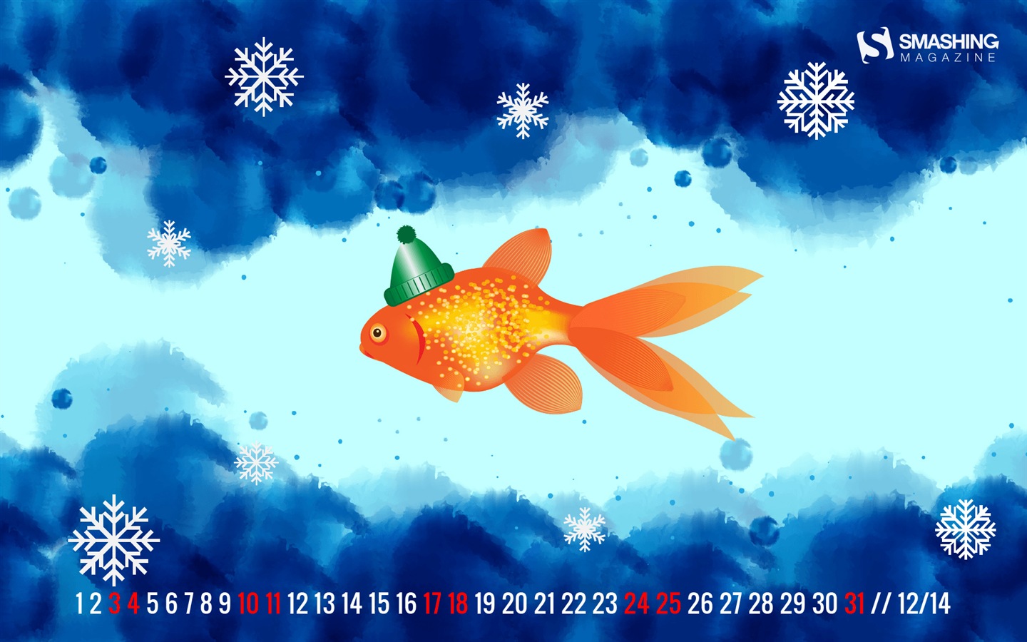 Janvier 2015 calendar fond d'écran (2) #1 - 1440x900
