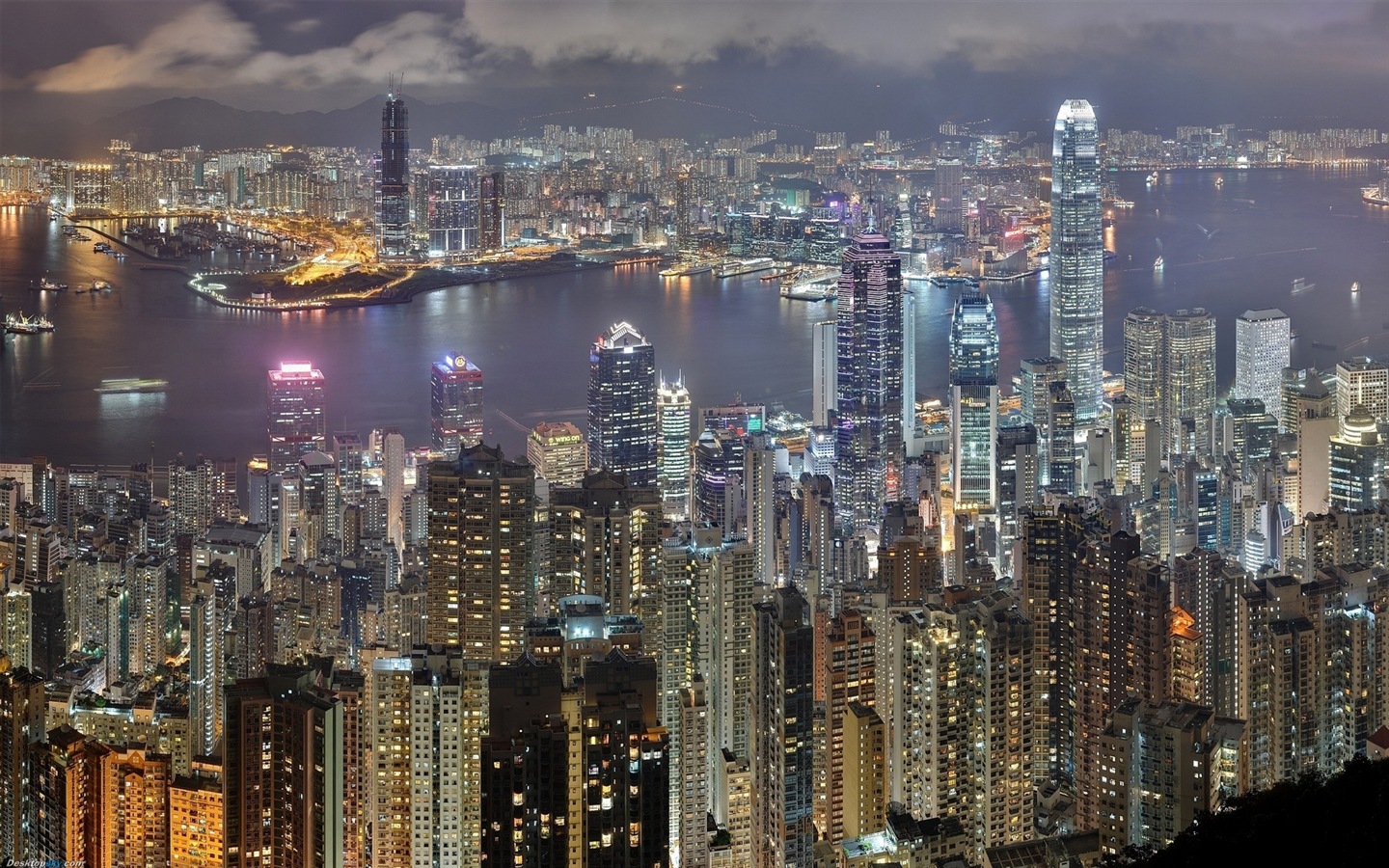 美麗的香港 城市景觀 高清壁紙 #18 - 1440x900