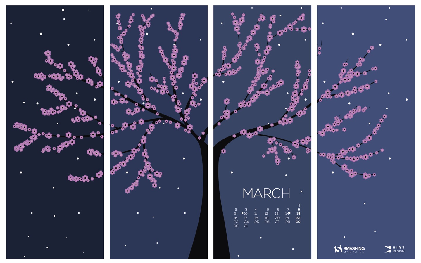 March 2015 Calendar wallpaper (2) #15 - 1440x900